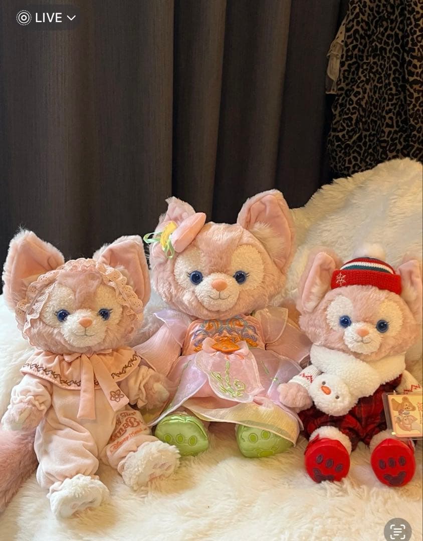 ディズニーリーナベル　ぬいぐるみ 3セット