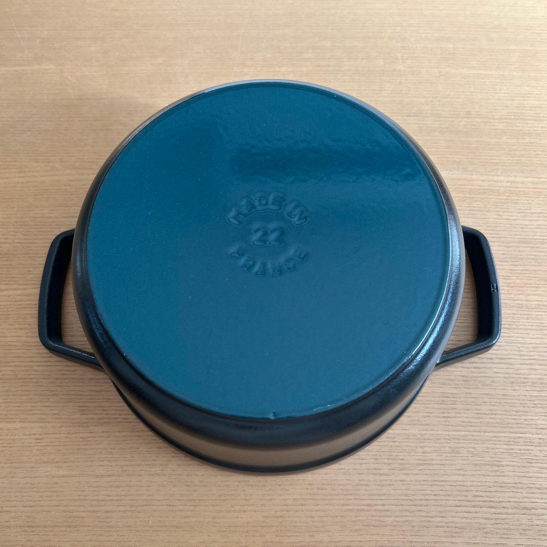 【未使用品】ストウブstaubピコ・ココット ラウンド 22cm