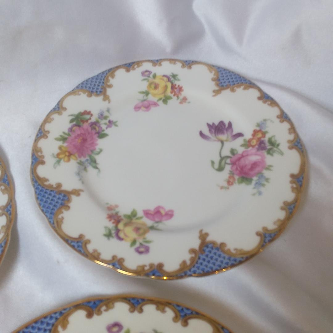 エインズレイ　16cmプレート(5枚)　ヴィンテージ