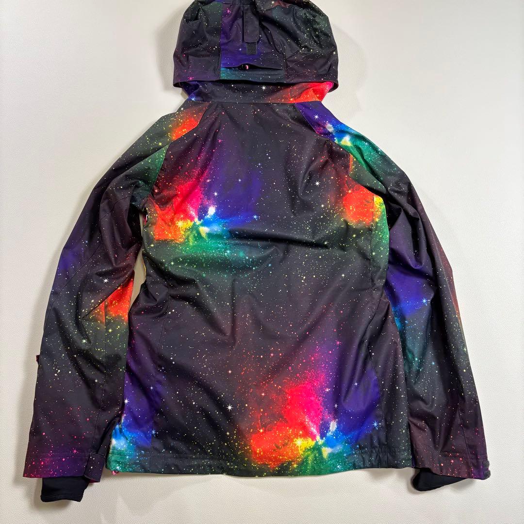 MISTRAL スノーボードウェア 上下セット 銀河柄 M 宇宙柄 スノボウェア