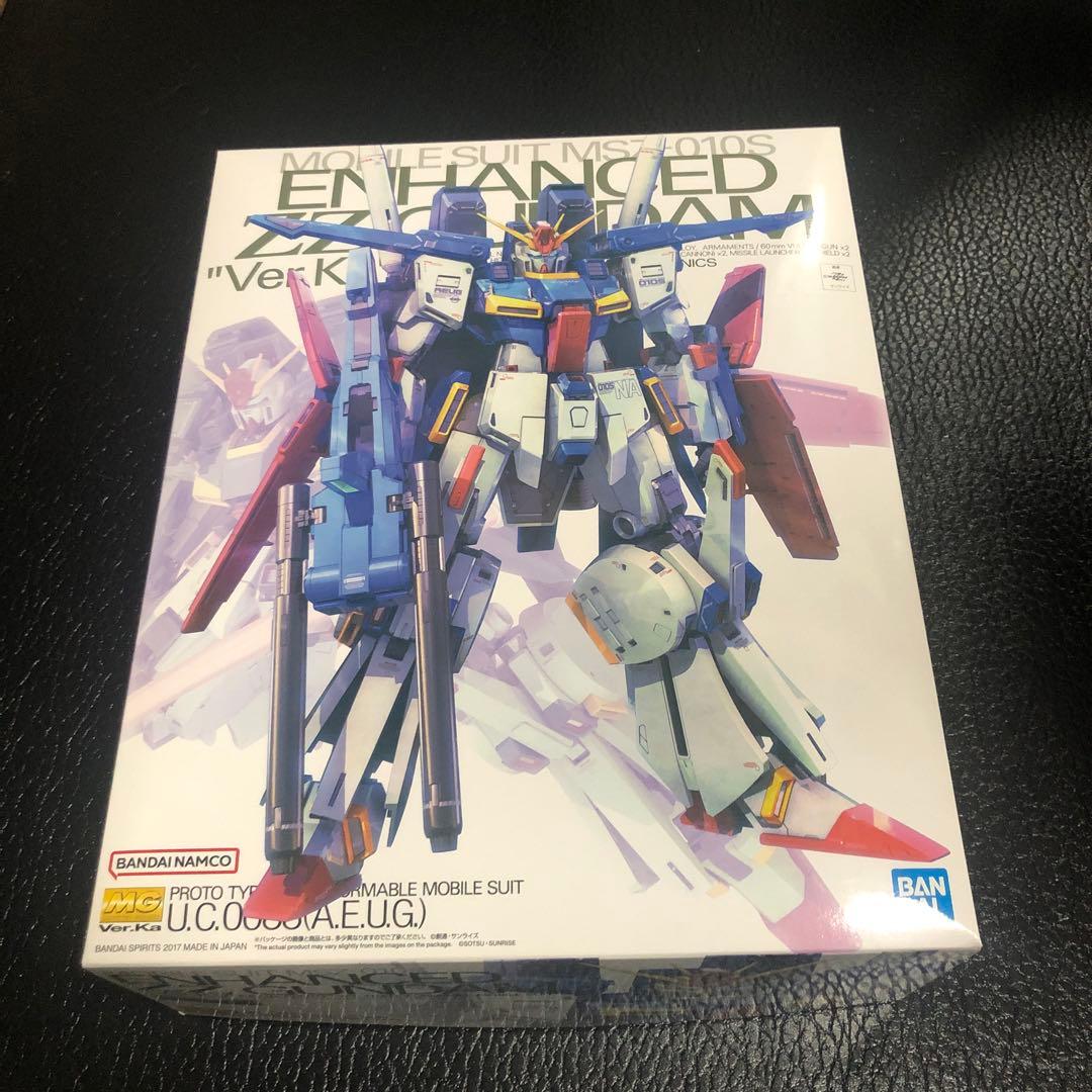 最安値　MG 強化型　zzガンダム Ver.Ka 内袋未開封