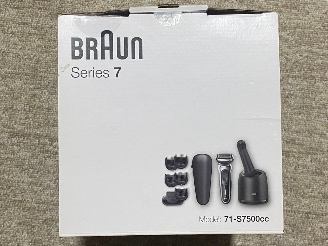 Braun Series 7 71-S7500cc メンズ電気シェーバー