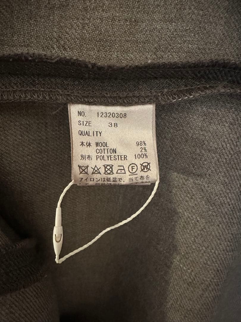 ワンピース TODAYFUL doubleface keyneck dress 38size