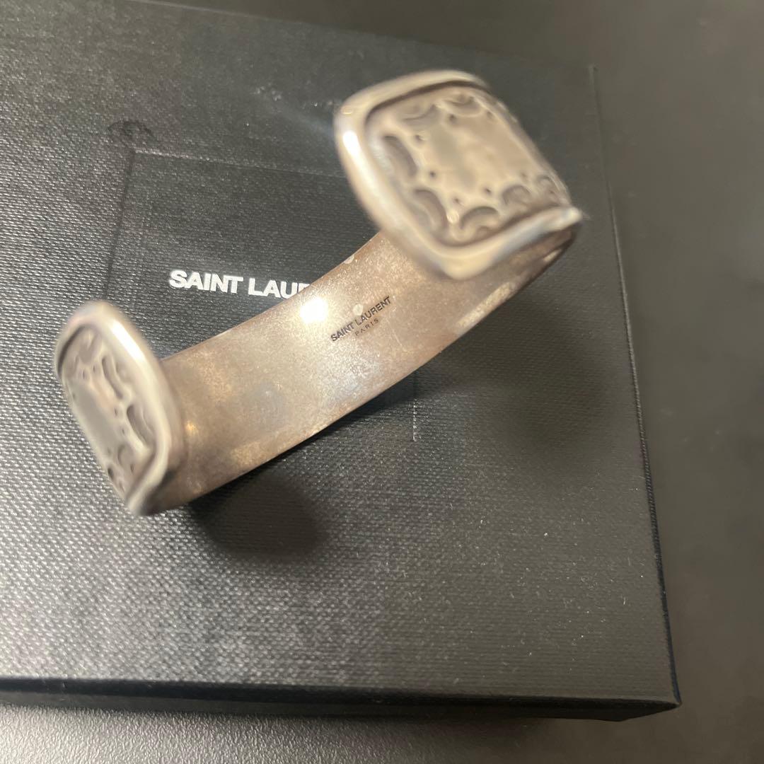 YSL ターコイズ　バングル　ナバホ