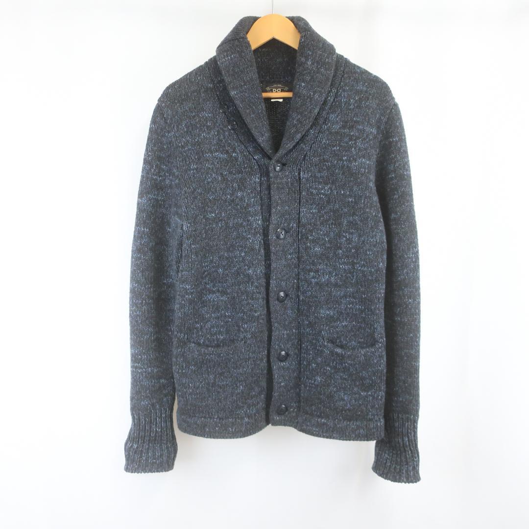 美品 USA製 RRL Ralph Lauren ショールカラー カーディガン