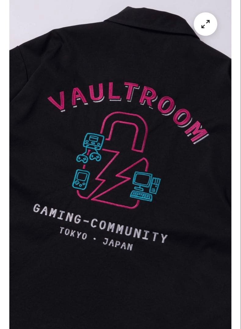 ジャケット・アウター VAULTROOM SOUVENIR JACKET / BLACK