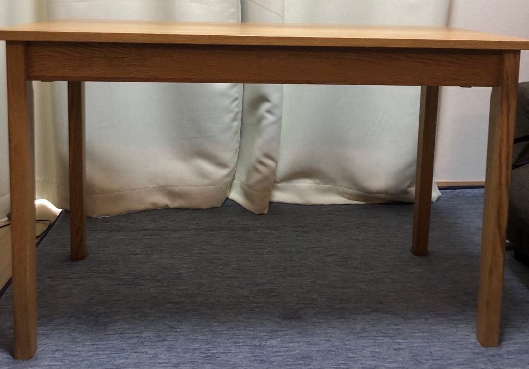 無印良品　オーク材　机　デスク