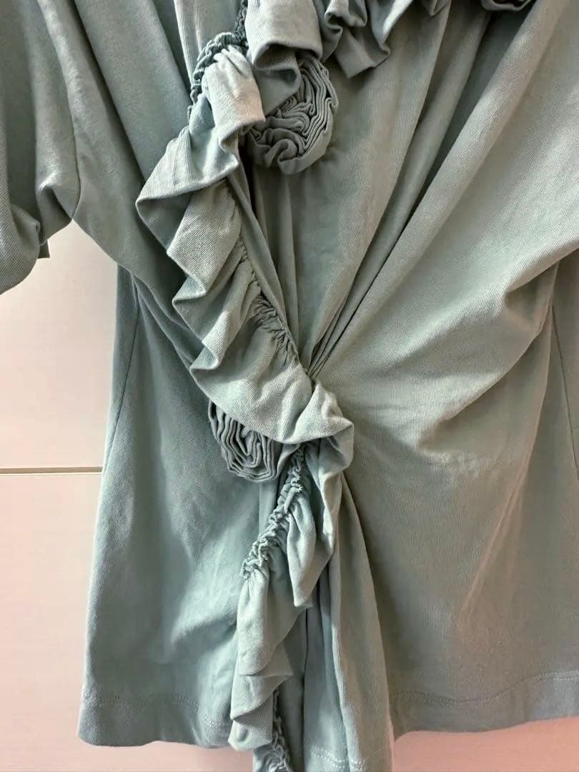 DRIES VAN NOTEN ミントグリーン シャツ Extra Small