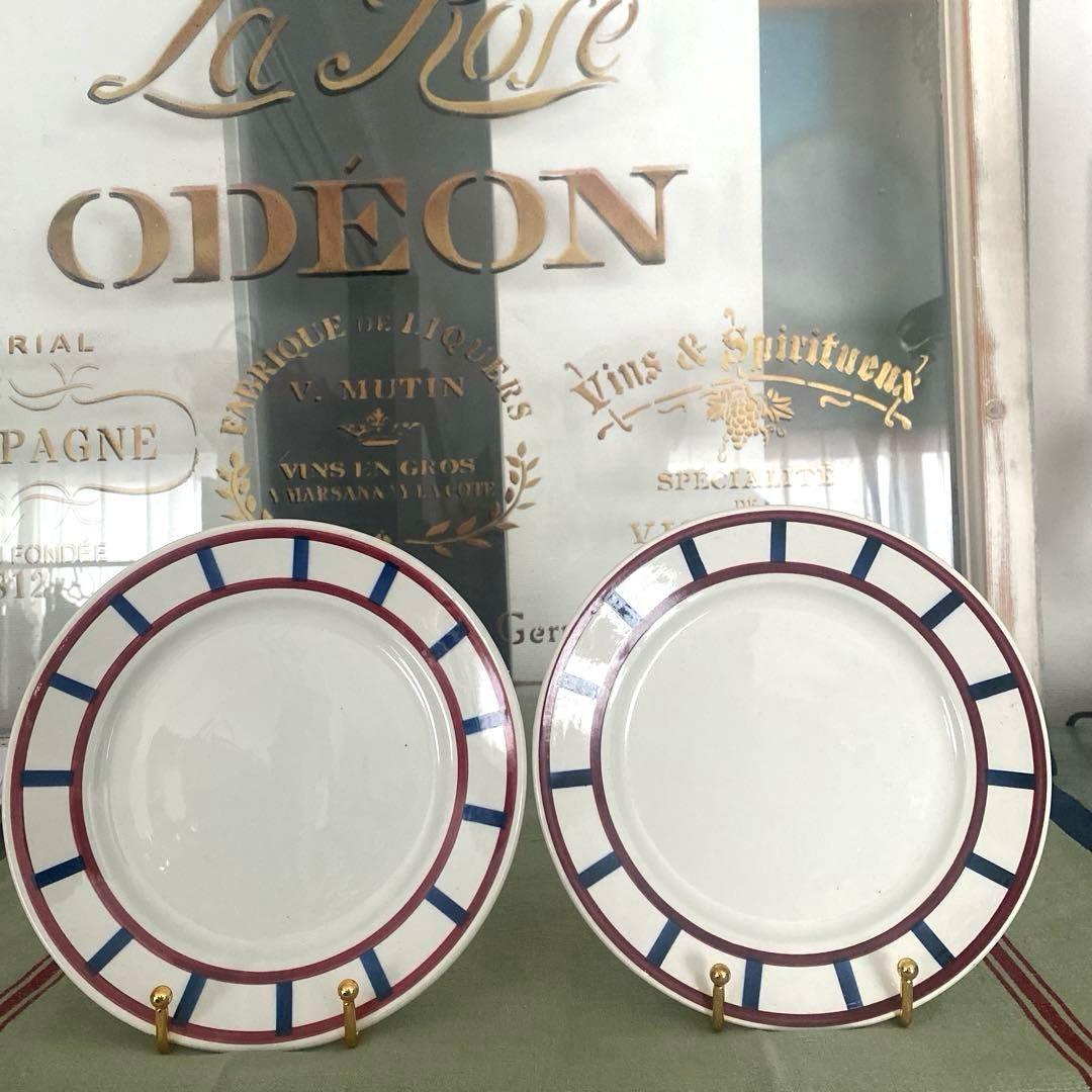 HBCM Béarn クレイユエモントロー バスク プレートセット【B】