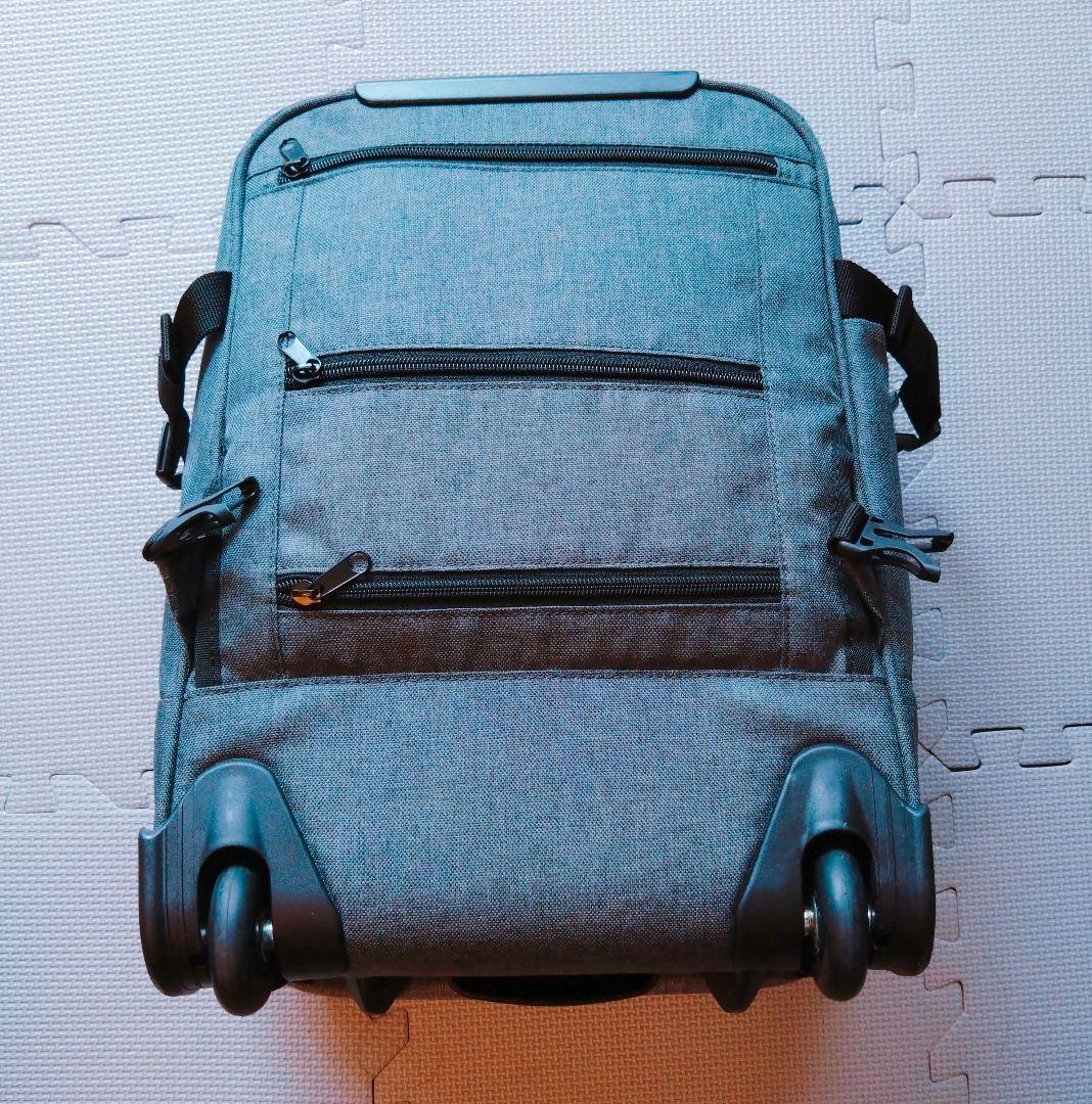 【美品】モエルグ リュックキャリー Sサイズ ミディアムグレー