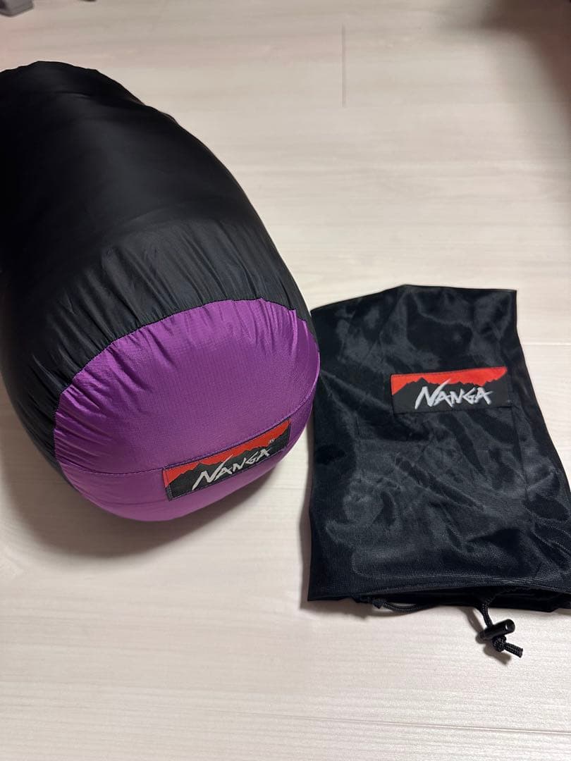 美品　NANGA ナンガ オーロラ 750 STD パープル レギュラー