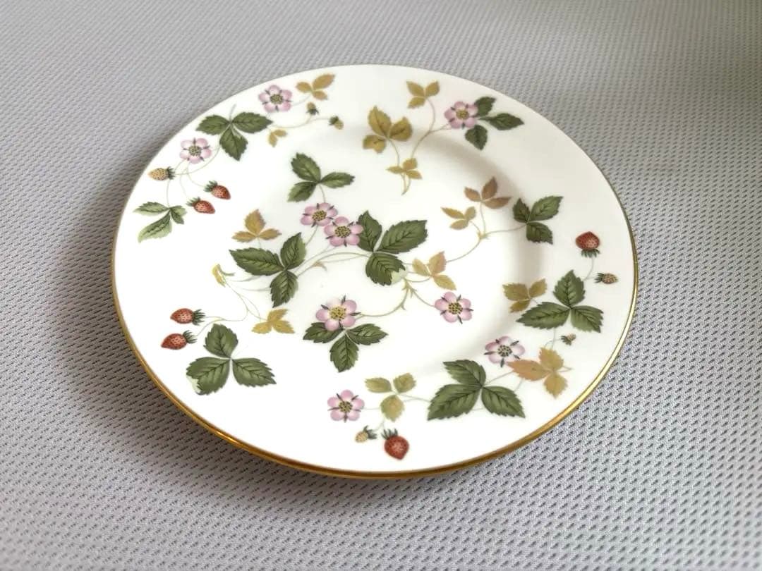 ウェッジウッド  ワイルドストロベリー 中皿 プレート 5枚