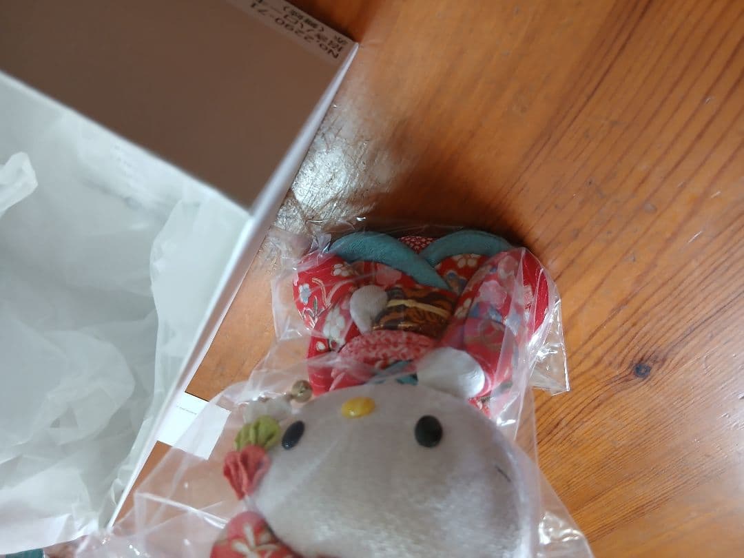 ハローキティ 和風ぬいぐるみ 柿沼人形