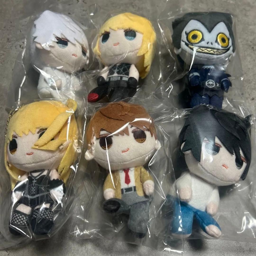 デスノート DEATH NOTE おすわりくらぶ 全6種 ぬいぐるみ マスコット