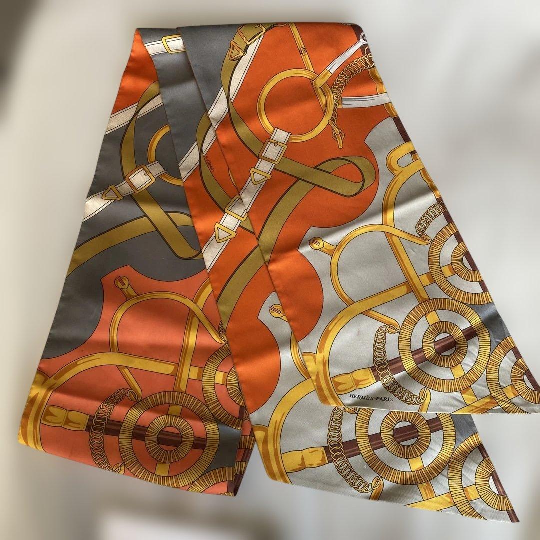 HERMES MAXY TWILLY, シルクスカー<epron d'or>