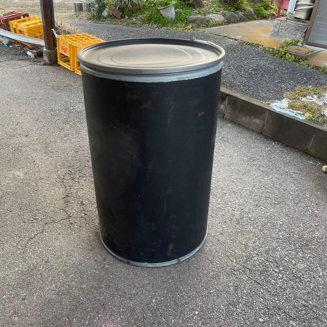 ★☆マットブラック☆★軽量ファイバードラム缶　200l 90x57 希少品