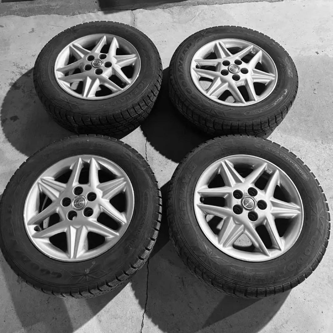 トヨタ純正 15インチ アルミホイールスタッドレス 195/65R15 プリウス