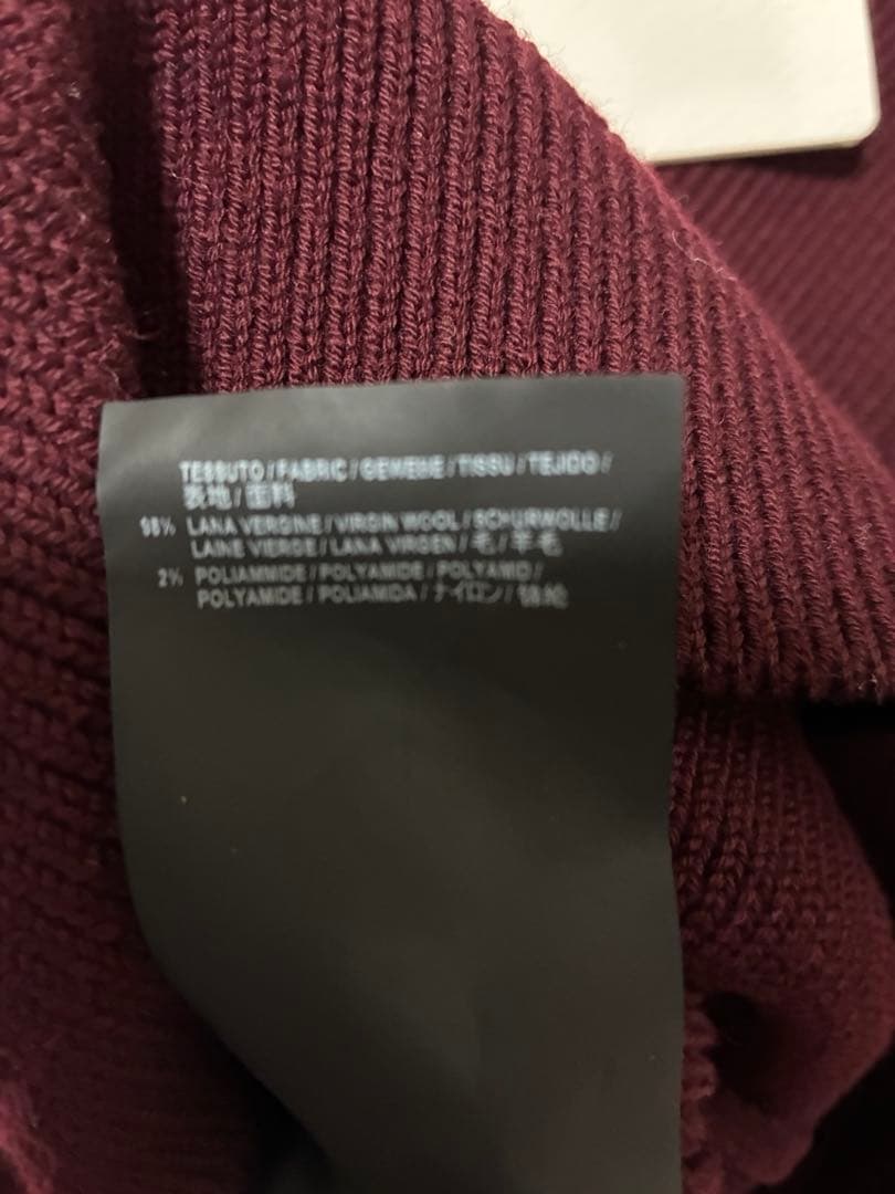 ス*ん様 ★BALENCIAGAニットハーフジップレディース34サイズ