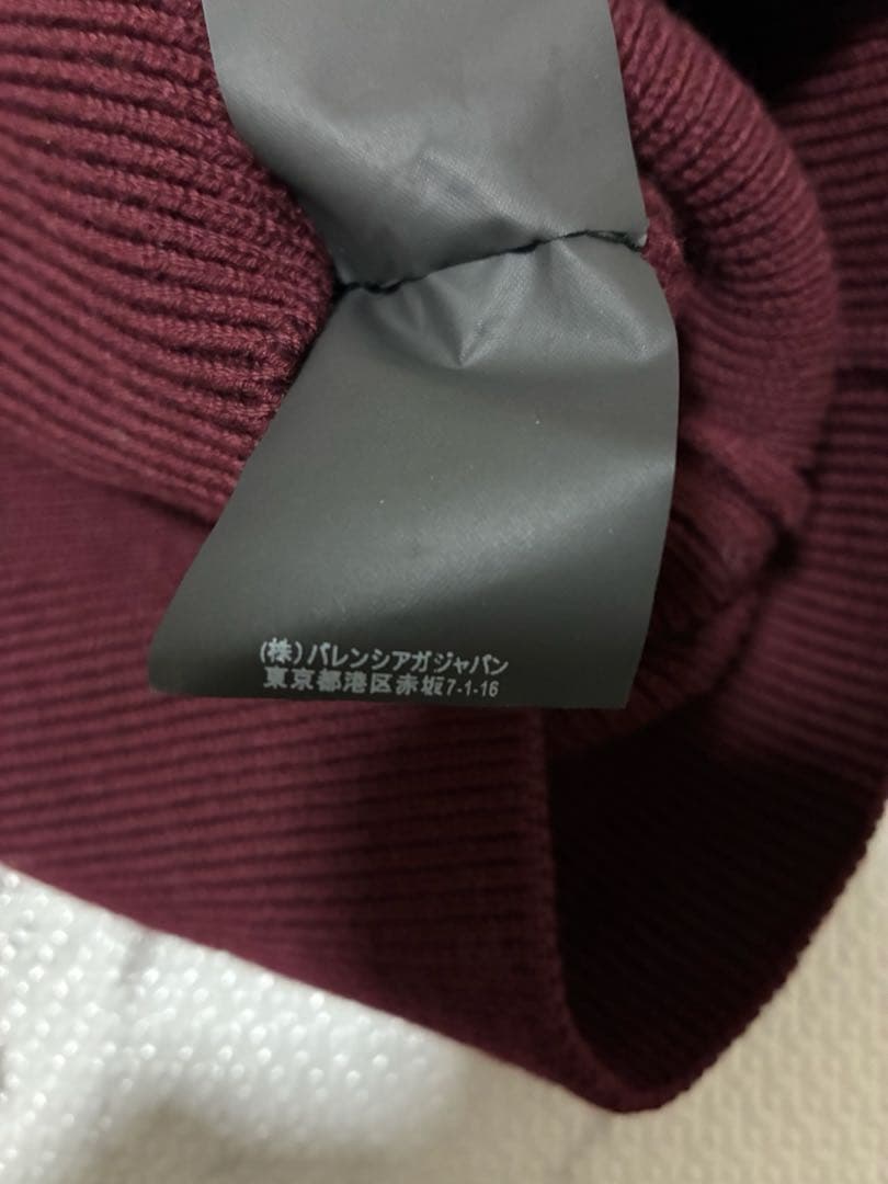 ス*ん様 ★BALENCIAGAニットハーフジップレディース34サイズ