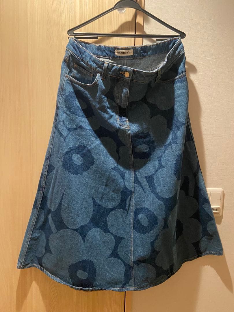 マリメッコ/デニムスカート
