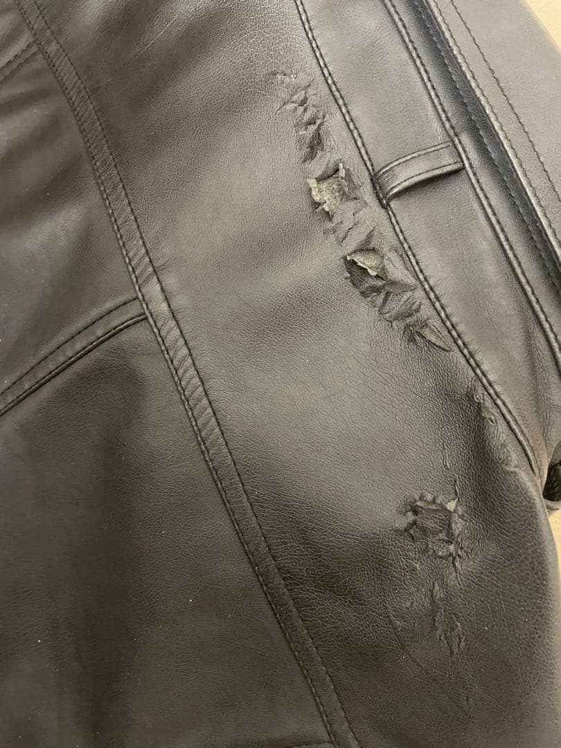 ジャケット・アウター leather jacket archive vkei opium y2k