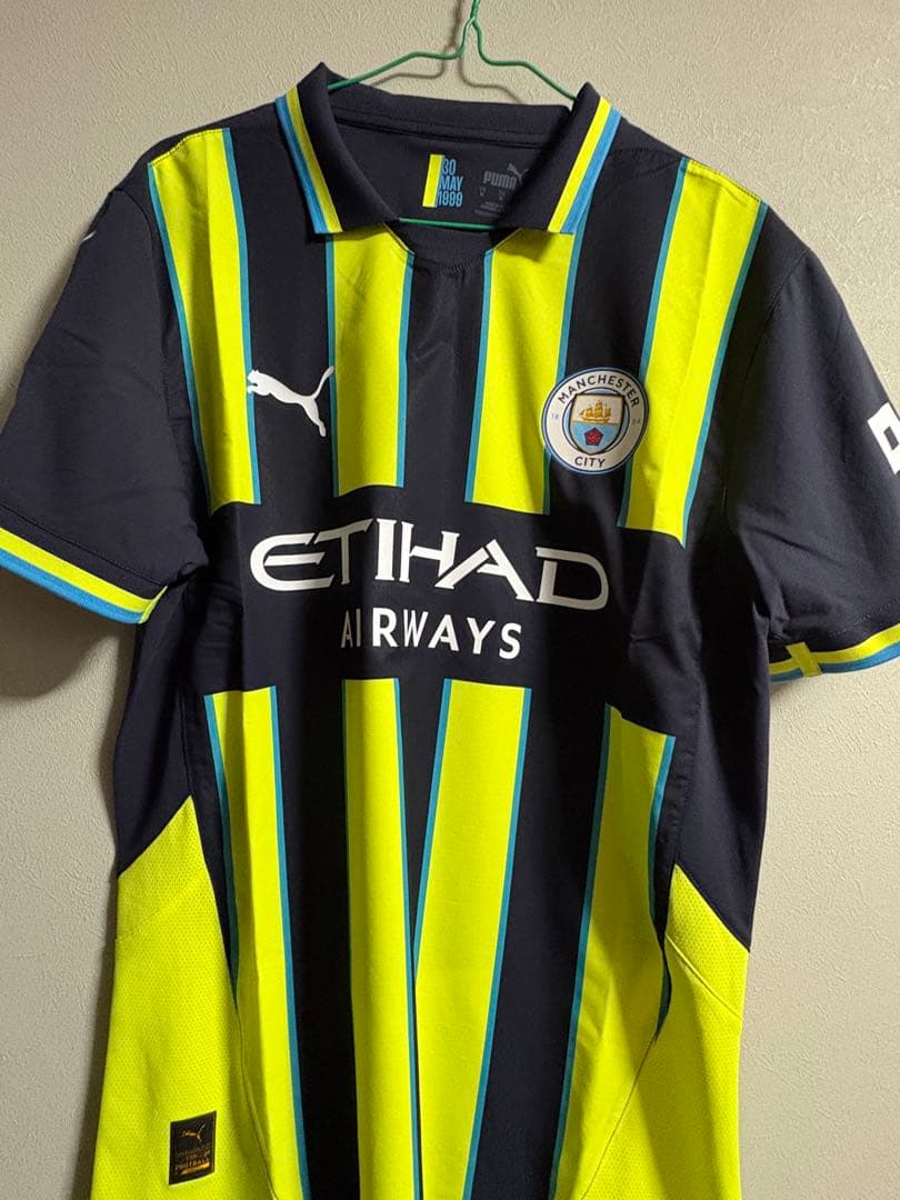 ［新品】マンチェスターシティ　オーセンティックユニフォーム24-25 アウェイ