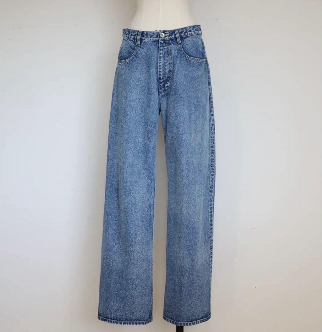 【momosuke】Gypsohila Loose Fit Denim