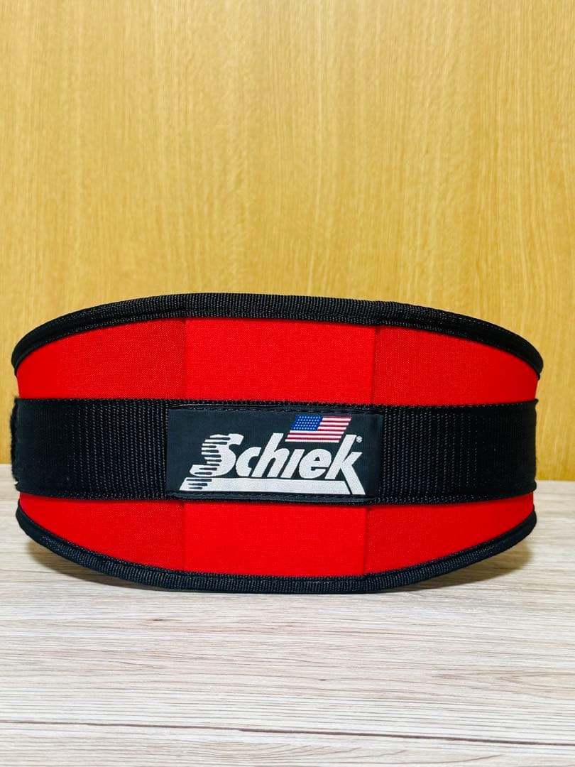 Schiek トレーニング・パワーベルト2006 赤黒