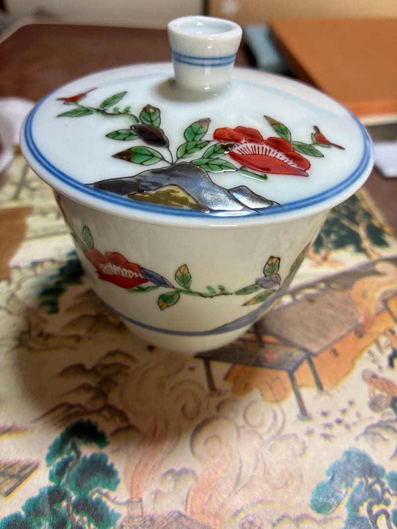 有田焼　茶碗蒸し６個