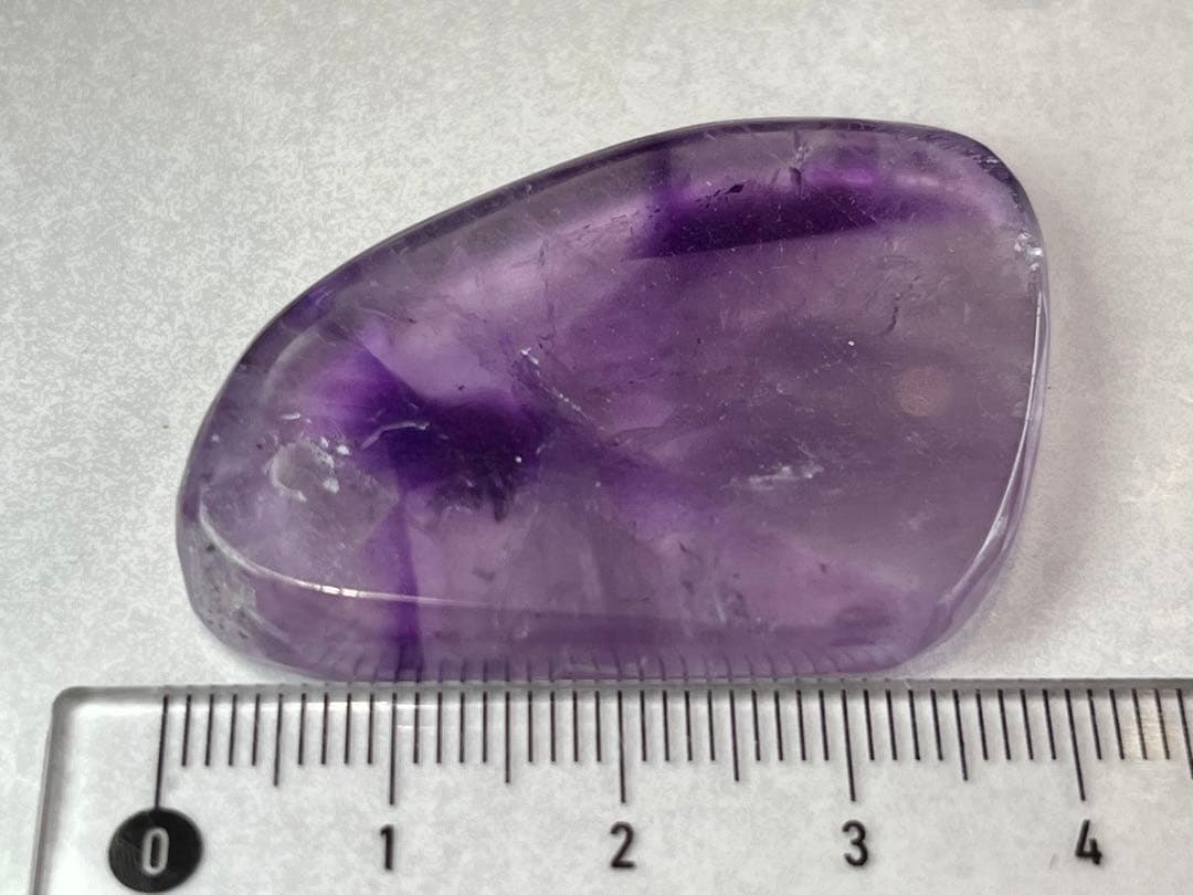 トラピッチェ アメジスト✨　紫水晶　穴あき　パーツ　原石