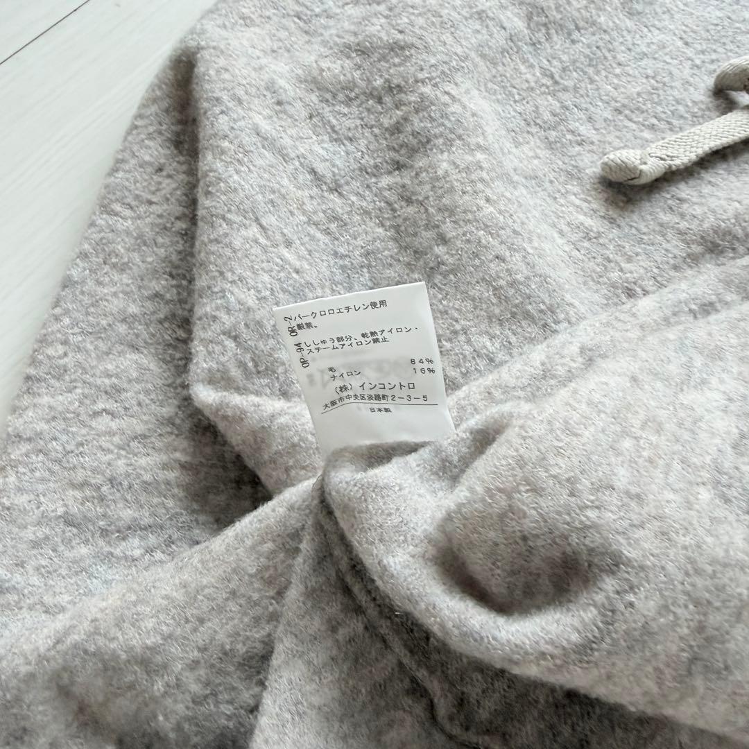 美品✨ヴィヴィアンウエストウッド　ウールワンピース　パーカー風　パワーショルダー