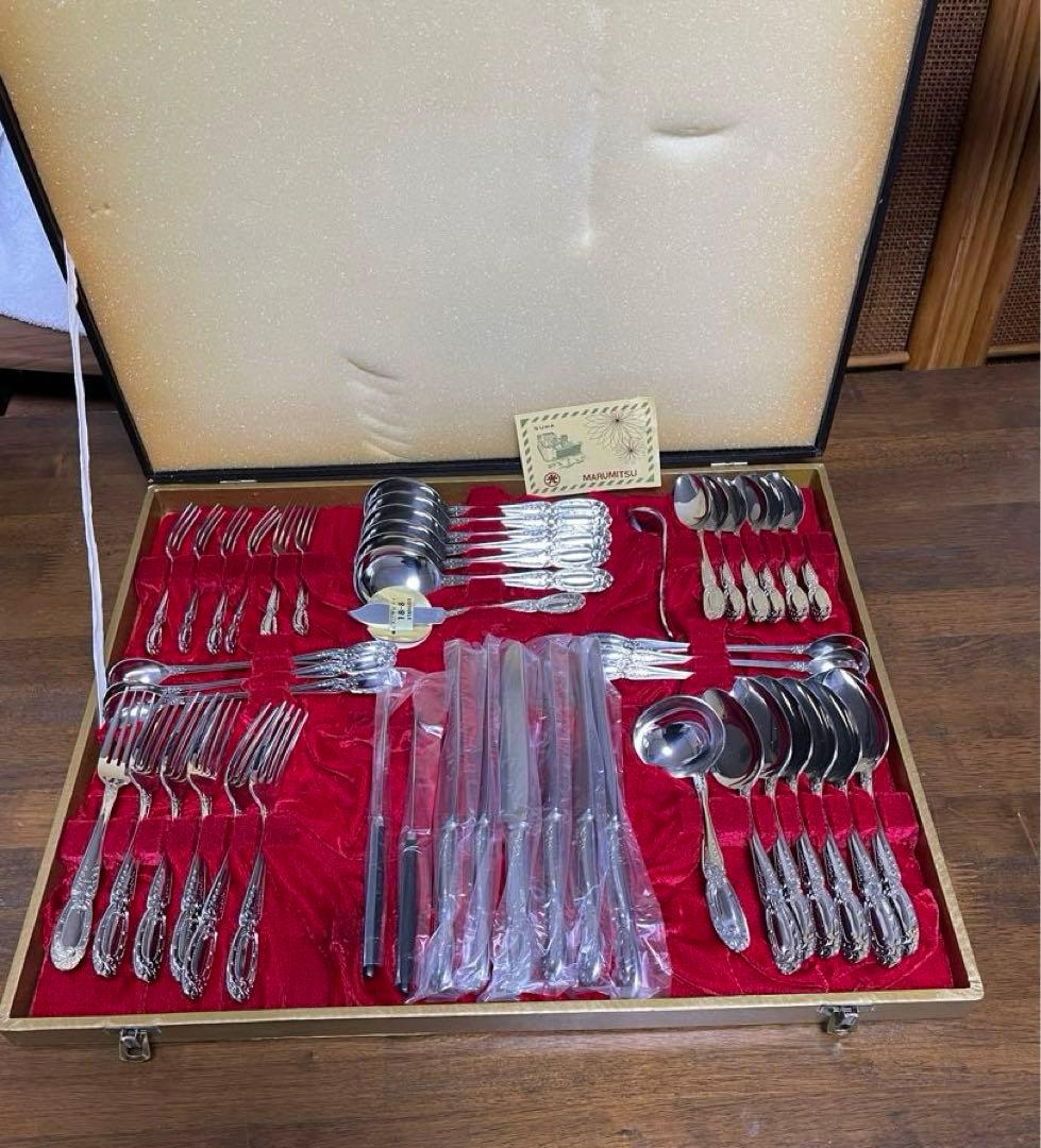 カトラリーセット　三菱マーク