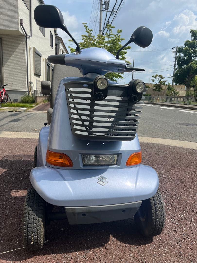 スズキ セニアカー ET4D 電動車椅子 前後バスケット付き